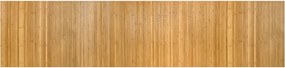 vidaXL négyszögletű természetes bambusz szőnyeg 70 x 300 cm