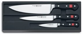 Wüsthof - Konyhai kés készlet CLASSIC 3 db fekete