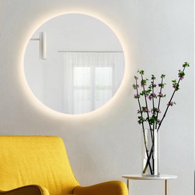 Baltica Design Bright tükör 60x60 cm kerek világítással 5904107912578