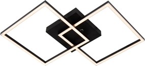 LUCIDE 53103-22-30 ARIANNE Modern LED Mennyezeti Lámpa Fekete LED IP20