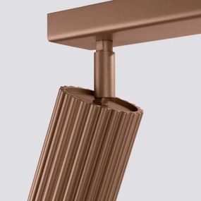 Brilagi - LED spotlámpa CRESTO 4xGU10/10W/230V barna