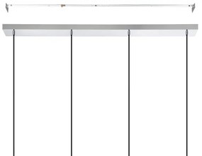 Eglo 390129 - Csillár zsinóron MAJANA 4xE27/40W/230V fényezett króm