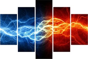 Az elektromos feszültség képe (150x105 cm)