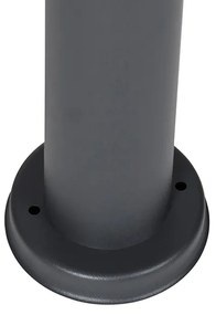 Okos kültéri lámpaoszlop antracit 80 cm Wifi-vel P45 - Rox