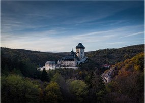 Karlstejn képe (üvegen) (70x50 cm)