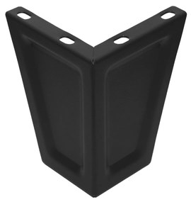 Fekete színű bútorlábak 4 db-os készlete