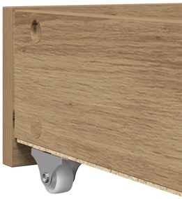 Nappali ágy fiókokkal Iparművészeti tölgy Rétegelt fa 75 x 190 cm
