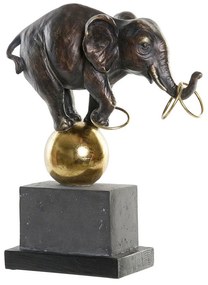 Elefánt dekorációs szobor figura 41 cm