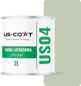 Latex Mennyezeti Falfesték Zöld Színű Világos H2157 2L Matt Falfesték