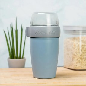 Westmark kétrészes uzsonnás doboz, 700 ml, kék, S