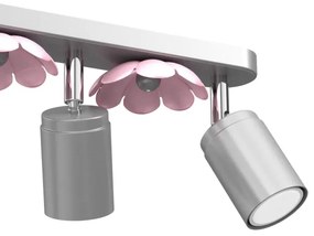 Spotlámpa FLOWER 3xGU10/8W/230V matt króm