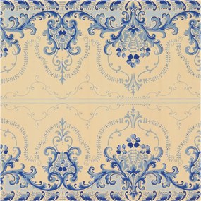 Fotótapéta Fali tapéta Hálószoba Nappali Kék díszek 250x250