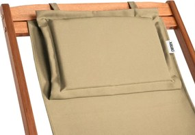 SIENA kerti nyugágy, 94x60x94cm, bézs Jurhan