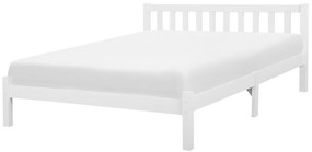 Franciaágy 180 cm FLORIS (ágyráccsal) (fehér). 1007275