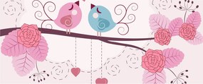 Kép - Szerelmi idő (120x50 cm)