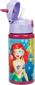 Disney Hercegnők Ariel alumínium kulacs akasztóval 500 ml
