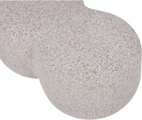 Szürkésbézs puff Umbo – noo.ma