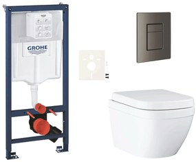 Fali WC-garnitúra világos falra / falra szerelhető Grohe Euro Ceramic SIKOGRSEUSCAL0