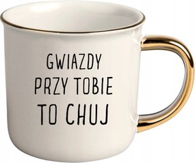 Bögre Fehér Arany Rant Ajándék Vicces Nőnap Csillagok Melletted