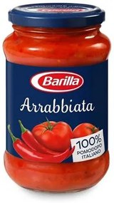 Paradicsomszósz, 400 g, BARILLA Arrabbiata, bazsalikomos, csípőspaprikával (KHE391)