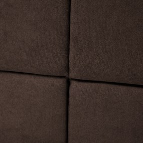 Boxspring ágy, 200x200, barna, APRIL