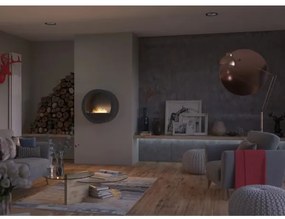 InFire - Fali BIO kandalló á. 70 cm 3kW fekete