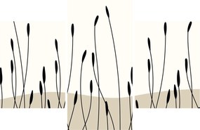 Kép - Grafikus rét N⁰3 (90x60 cm)