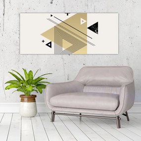Kép - Geometriai formák N⁰4 (120x50 cm)