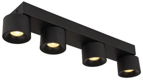 Globo 56961-4B - LED Spotlámpa RAE 4xLED/6W/230V fekete