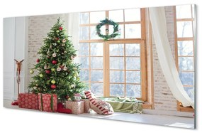 Üvegképek karácsonyi ajándékok 100x50 cm
