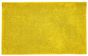 Sárga textil fürdőszobai kilépő 50x80 cm Chenille – Allstar