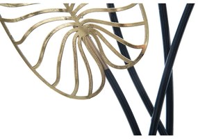 Luxy -B- levél motívumos fali fémdekoráció, 31 x 90 cm - Mauro Ferretti