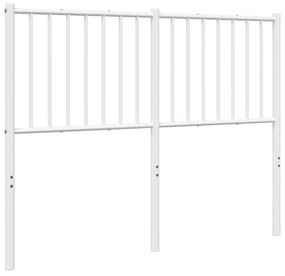 fehér fém fejtámla 120 cm
