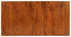 Tömör fa étkezőasztal paliszander felülettel 180 x 90 x 76 cm