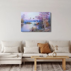 Kép - ősz jön, olajfestmény (90x60 cm)