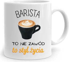 Barista Kávézó Ajándék Bögre fényképes nyomtatással