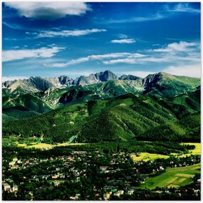 Poszterek 100x100 Tájkép Tátra Lengyel hegyek