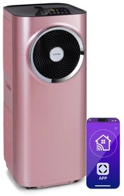 Klarstein Kraftwerk Smart 12K, klíma, 3 az 1-ben, 12 000 BTU, vezérlés alkalmazáson keresztül, távirányító