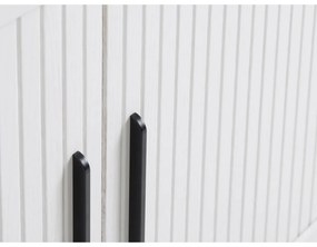 Fehér TV-állvány 120x56x40 cm Nola – Unique Furniture
