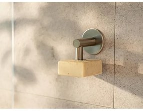 WENKO 24971100-Szappantartó TURBO-LOC 4,5x7 cm ezüstszínű