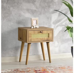 EUROMOS éjjeli szekrény 50x40 cm barna