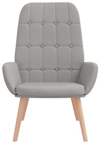 Felhőszürke szövet relaxáló szék