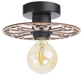 Felületre szerelhető csillár FALCO 1xE27/60W/230V átm. 20 cm bézs