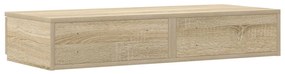 Ágyfiókok Sonoma tölgy 90x36,5x16,5 cm Műszaki fa