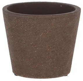 Terrakotta virágcserép, sötétbarna, 12 cm átmérőjű