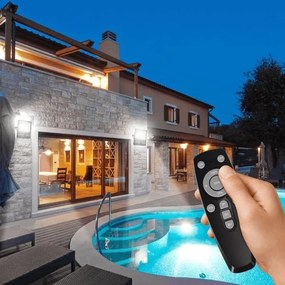 Aigostar - LED állítható fényerőjű napelemes reflektor 200W, IP66, DO