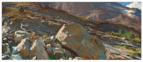 Kép - John Singer Sargent, Simplon Pass, reprodukciók (120x50 cm)