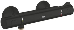 Zuhany csaptelep GROHE Grohtherm 800 zuhanyszett nélkül 150 mm fekete matt 1022022430