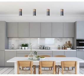 Mennyezeti lámpa TUBA GU10/15W/230V