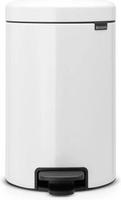 Fehér acél pedálos szemetes 12 l NewIcon – Brabantia